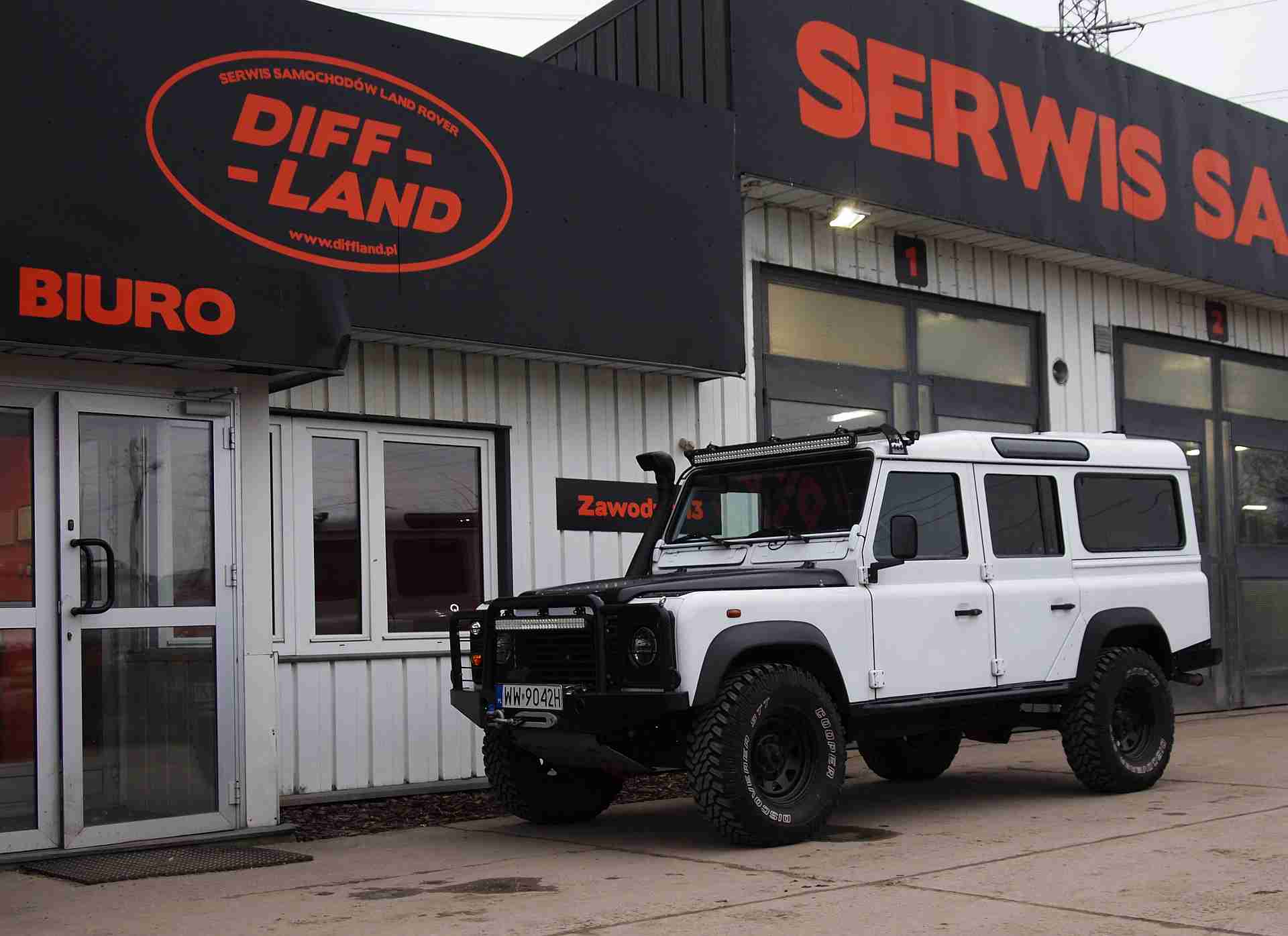 Land Rover Defender 110 TD5 2,5l 2003 diffland.pl